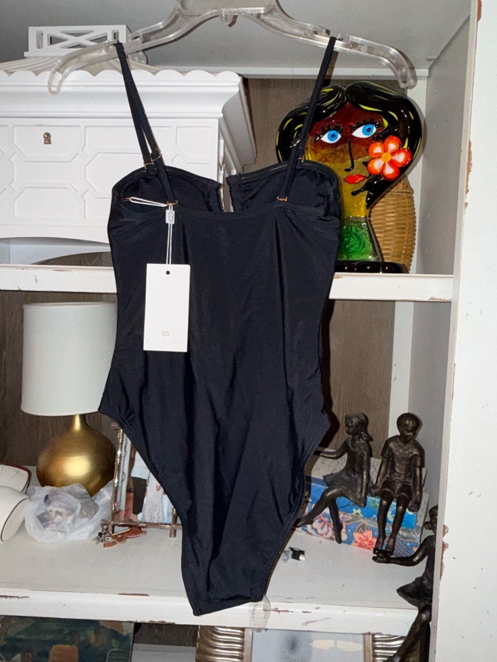 Caroline Constas New York black one piece swimsuit Medium - Picture 6 of 6